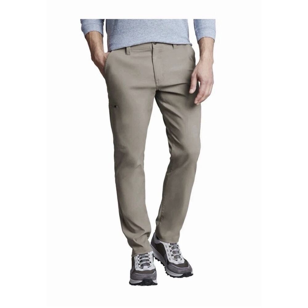 Copper & Oak Men's Tech Utility Pants, Tan, Size 36X30 NWT